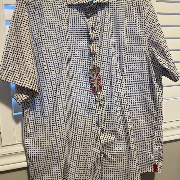 7 Downie St. Short Sleeve Shirt - Size L (7) - Picture 1 of 3